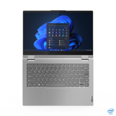 Lenovo ha annunciato ufficialmente il Lenovo ThinkBook 14s Yoga Gen 2 i al MWC 2022 (immagine via Lenovo)