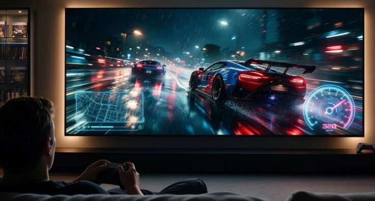 La frequenza di aggiornamento di 120 Hz è pensata per garantire un'esperienza di gioco più fluida.