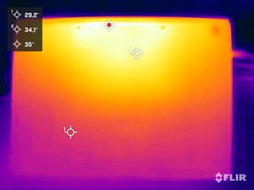 Temperature di superficie lato inferiore (minimo)