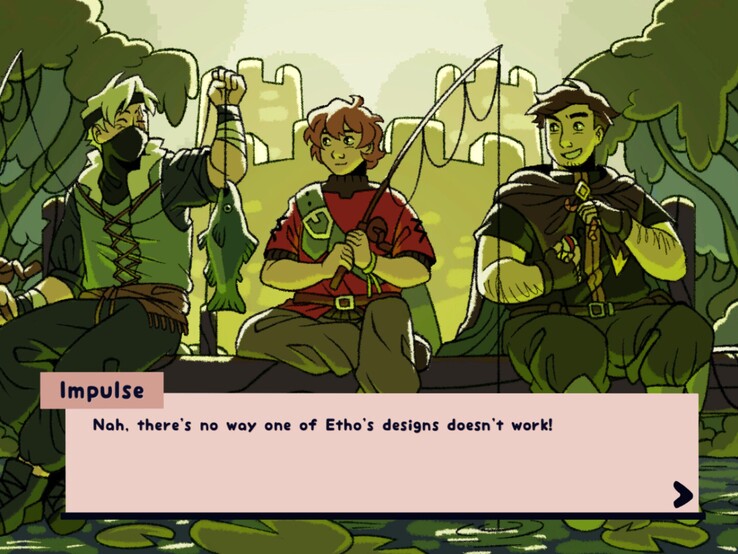 Lo stile delle illustrazioni di queste sequenze da visual novel è pensato per variare notevolmente tra i dodici diversi percorsi narrativi.