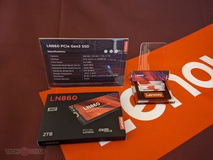 SSD LN860 Gen3 (Fonte: TechPowerUp)