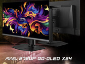 Il MAG 272UP X24 condivide il suo pannello QD-OLED Gen 4 con il modello MPG 272URX. (Fonte: MSI)