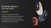 Mi Smart Band 6. (Fonte immagine: Xiaomi)