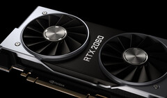 La RTX 2060 12 GB potrebbe offrire uno strano mix di specifiche. (Fonte immagine: NVIDIA)