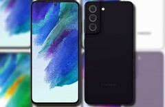 Il Samsung Galaxy S21 FE potrebbe essere rilasciato il 19 agosto. (Fonte immagine: renders @evleaks - modificato)