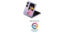 Il Find N2 Flip ottiene i risultati dei test DxOMark. (Fonte: DxOMark)