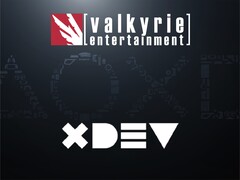 Vengono mostrati i loghi degli studi Valkyrie Entertainment e XDev PlayStation