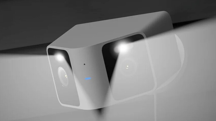 La Xiaomi Outdoor Camera CW100 Dual è dotata di luci a infrarossi e bianche. (Fonte: Xiaomi)