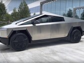 Il Cybertruck di Tesla sembra essere vicino allo stato di produzione nella sua ultima apparizione a un incontro con gli azionisti in Texas. (Fonte: Farzad Mesbahi su YouTube)