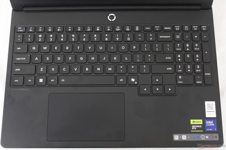 Il modello è dotato di illuminazione RGB a zona singola e di tasti freccia più grandi rispetto al modello più economico LOQ Essential