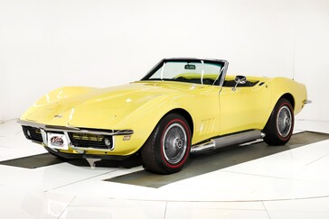 Il colore «Safari Yellow» di questa Corvette del 1968 ha ispirato il colore originale del cavo Ethernet.