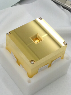 Un cubo di oro e platino rende visibili le onde gravitazionali. (Fonte: ESA)