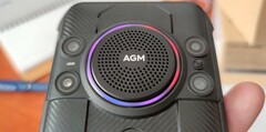 Fotocamera, altoparlante e anello LED dello smartphone rugged AGM H5 Pro (Fonte: Own)