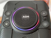 Fotocamera, altoparlante e anello LED dello smartphone rugged AGM H5 Pro (Fonte: Own)