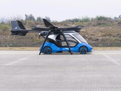 Un'immagine del nuovo aereo eVTOL di CASC