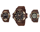 Il Casio Mudmaster GG-B100XMH-5A, il Mudman GW-9500MH-5 e il GravityMaster GR-B300H-5A.