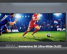LG Display prevede di rilasciare una variante ultrawide 5K da 39 pollici del suo pannello Tandem WOLED. (Fonte: LG Display)