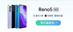 La serie Reno5 è appena stata lanciata. (Fonte: OPPO)