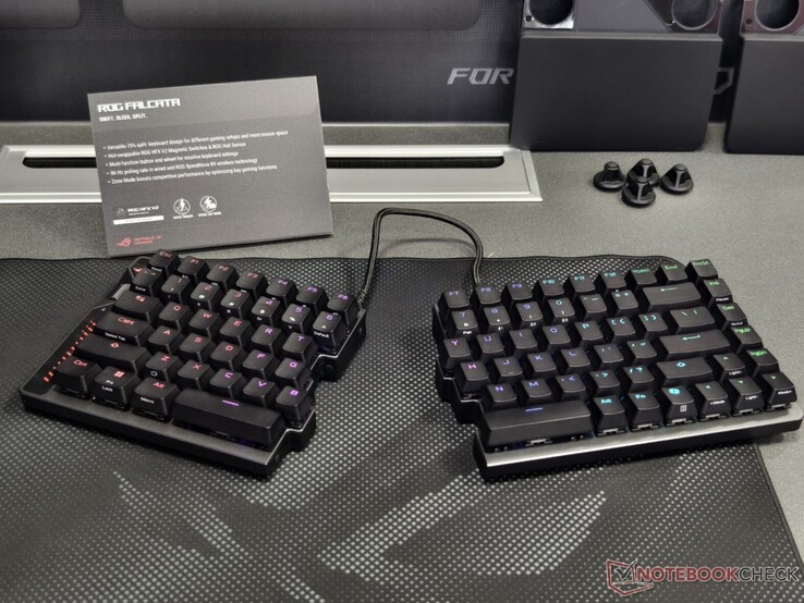 Asus ROG Falacta split (fonte: Notebookcheck)