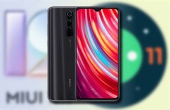 Il modello globale del Redmi Note 8 Pro riceverà presto l&#039;aggiornamento MIUI 12.5 e Android 11. (Fonte immagine: Xiaomi/Google - modificato)