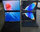 Lo Zenbook DUO e lo Yoga Book 9i potrebbero inaugurare un'ondata di dispositivi a doppio schermo? (Immagine: Notebookcheck)