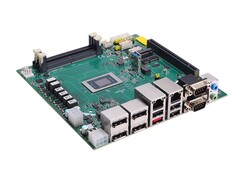 La scheda madre mini ITX GMB150 di Axiomtek può essere equipaggiata con un APU Zen 5 fino a 12 core e 96 GB di RAM DDR5. 