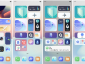 Una gamma di opzioni dell'interfaccia utente di MyOS 11.5. (Fonte: ZTE)