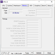 CPU-Z Memoria