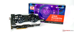 La Radeon RX 6650 XT ha 8 GB di VRAM GDDR6. (Fonte: Notebookcheck)