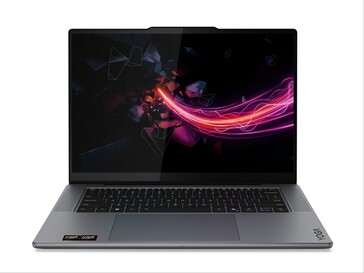Vista frontale del Lenovo Yoga Pro 7a.