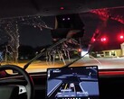 Nuova routine di pulizia dei tergicristalli della Tesla Model Y. (Fonte immagine: @DirtyTesLa/X)