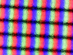 RGB subpixel e rivestimento matto