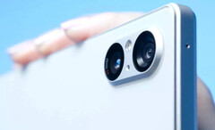 L&#039;Xperia 5 V e le sue due fotocamere posteriori. (Fonte: Sony)