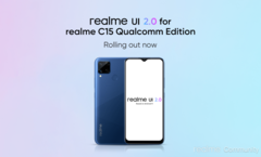 Realme annuncia un aggiornamento per il C15. (Fonte: Realme)