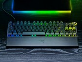 Tastiera da gioco Razer Huntsman V3 Pro TKL 8KHz mostrata sul desktop (Fonte: Razer)