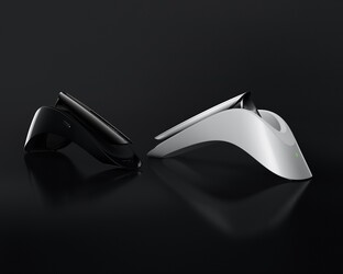Opop Air Glass - Bianco e nero. (Fonte immagine: Oppo)