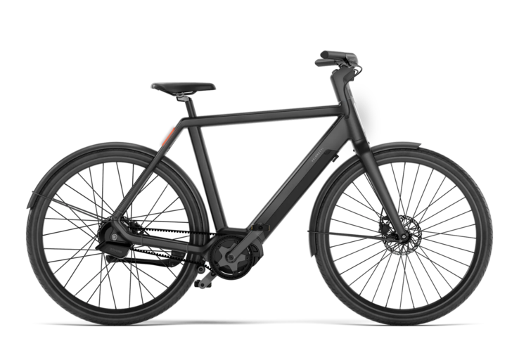 La e-bike Veloretti Electric Ace Two in nero opaco. (Fonte: Veloretti)