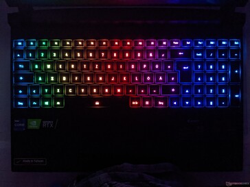 Aorus 15P YD - Retroilluminazione