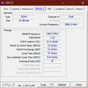 Memoria CPU-Z