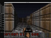 Un prototipo di DOOM in esecuzione su una NEO Geo AES