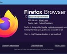 Notifica di aggiornamento da Firefox 93 a Firefox 94 (Fonte: Proprio)