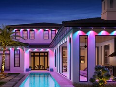 Le luci permanenti per esterni Prism di Govee (nella foto) sono ora disponibili negli Stati Uniti. (Fonte: Govee)