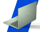 L'OmniBook 5 può essere configurato con un massimo di 16 GB di RAM e Core 7 350. Nell'immagine: una foto promozionale modificata che mostra il retro del laptop.