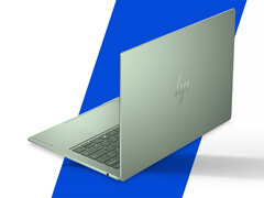 L'OmniBook 5 può essere configurato con un massimo di 16 GB di RAM e Core 7 350. Nell'immagine: una foto promozionale modificata che mostra il retro del laptop.