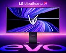 L'LG 45GX950B-B ha un display OLED da 45 pollici 5K2K MLA.