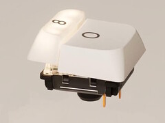 I tasti a doppia azione della tastiera a basso profilo Nics Tek Hesper64(100) consentono ai giocatori di attivare rapidamente le funzioni secondarie. (Fonte: Nics Tek)