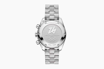 L'Omega Speedmaster è dotato di un medaglione timbrato Milano Cortina 2026 (Fonte: Omega)