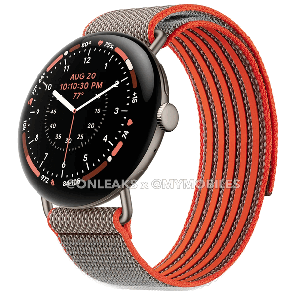 Il Pixel Watch 5 Stephen Curry Edition presenta un cinturino simile a quello fornito in dotazione con il Fitbit Air Stephen Curry Edition.