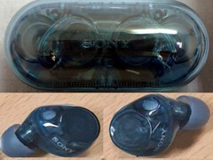 Il WF-C710N 'YY2986' nella sua insolita finitura traslucida. (Fonte: Audix via The Walkman Blog)