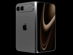 Un concetto di iPhone Fold basato sulle aspettative attuali.